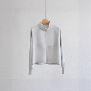 Sunscreen Clothing Women's Summer New Ice Silk Original Yarn UV Protection Sunscreen Clothing Outdoor Sports Breathable Cool Short Coat
