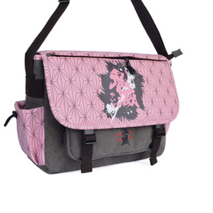 Anime Totoro one shoulder ghoul messenger bag Ghost Blade canvas satchel student one piece computer shoulder bag