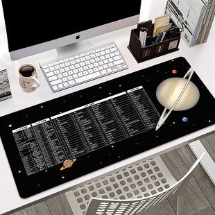 Shortcut keys Daquan mouse pad oversized non-slip keyboard computer pad office boys desk pad soft pad mouse pad CAD