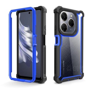 For Tecno Spark 20 PRO Three-proof Space Shell Acrylic Transparent POVA5 PRO Drop-proof Shell