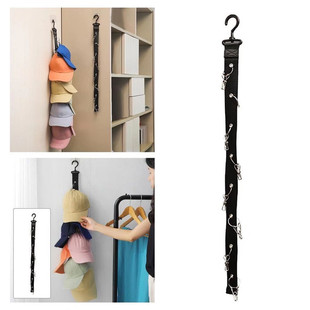 Cross-border bedroom good things stick to the wall entry porch wardrobe clip cap storage hook rack hat storage device