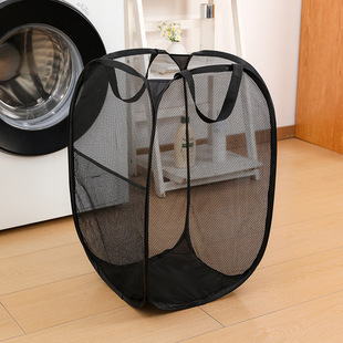 Cross-border Hot Sale Folding Dirty Clothes Basket Bathroom Storage Basket Dirty Clothes Storage Basket Household Laundry Basket Dirty Clothes Basket