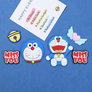 Blue Fat MISSYOU Soft Glue Cartoon Character diy Phone Case Stand Patch Refrigerator Sticker Storage Box Decoration