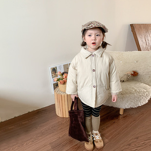 Weimu children's clothing children's woolen leggings autumn and winter New girls' Korean style winter knitted pants baby girls' pants
