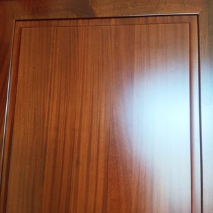 Solid Wood Furniture Customized Walnut Red Medium Color Chinese Style Door Wardrobe Household Storage Cabinet Thickened Plate Cabinet