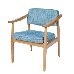 Simple Solid Wood Cafe Clear Bar Table and Chair Combination Modern Casual Dessert Milk Tea Shop Commercial Office Negotiation Chair
