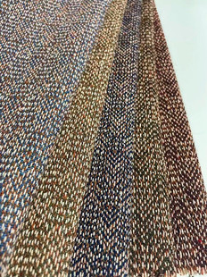 Ready Supply of Woolen Wavy Woolen Outwear Material Shaoxing Fabric