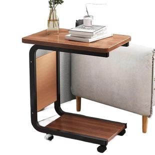 Mobile Coffee Table Simple Living Room Sofa Storage Rack Small Table Side Table Tea Table Simple Bedroom Bedside Household Corner Table