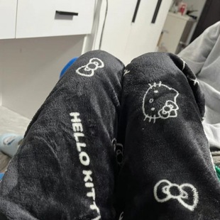 Фланелевый мультфильм KTcat Pumpy толстые женские осенние и зимние новые бархатные теплые домашние свободные повседневные брюки через границу