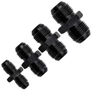 Cross-border car modification AN to AN oil-cooled oil pipe outer wire connection adapter double-head threaded adapter AN6
