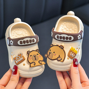 Kapibala Kidsren's Slippers Boys 2025 New Summer Clogs Non-Slip Girls Sandals Baby Sandals