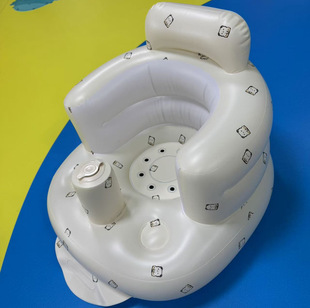 Baby Anti-fall Inflatable Sofa PVC Baby Portable Soft Chair Learning Chair Training Does Not Injury Spine Sitting Baby Chair