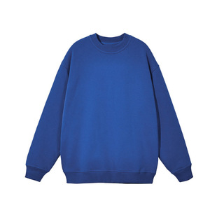 Spring and Autumn casual round neck sweater men's and women's Korean-style sports solid color long sleeve T-shirt cross-border loose top fashion brand