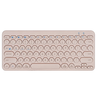 Cross-border three-channel Bluetooth mute keyboard retro punk portable mini keyboard for Apple Android win
