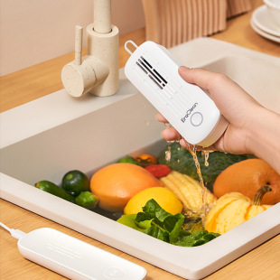 Продукт Экологическая цепь EraClean World Чистая машина для очистки фруктов и овощей Бытовой Ультразвуковой очиститель Портативная автоматическая мойка овощей