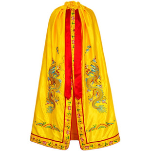 Double Dragon Cloak, Buddha Statue, Phoenix Embroidered Robe, Buddha Robe, God, Bodhisattva, God of Wealth, Guandi Temple, Fairy Cloak, Wuye Dragon Robe