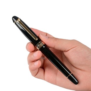 Yongsheng 9571 gold clip pen hand grinding nib metal pen hard pen writing pen metal office pen custom