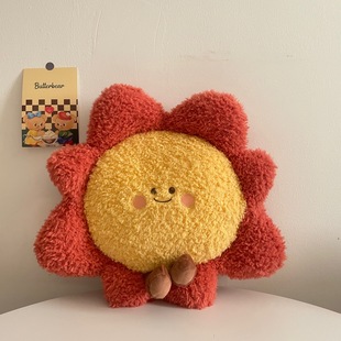 Ins Rainbow Clouds Moon Pillow Cushion Bedroom Bed Bay Window Girl's Birthday Gift Plush Toy Doll