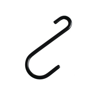 heavy duty S-shaped hook metal steel suspension for hanging clothes for kitchen bathroom office