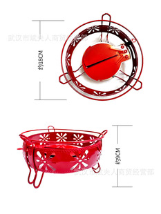 Alcohol Pot Dry Pot Pot Thickened Alcohol Stove Small Hot Pot Takeaway Small Dry Pot Restaurant Household Solid Picnic Set