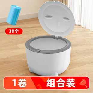 New pet trash can anti-pet flipping cat litter cleaning deodorant with lid dog trash can supplies wholesale