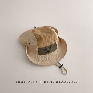 Tian Xi children's baseball cap spring and summer baby fisherman cap quick-drying waterproof cap travel sun protection sun visor