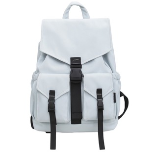 Spring 2025 New Nylon Lightweight Sports Travel Ins Large Capacity Student Couple Buckle Backpack