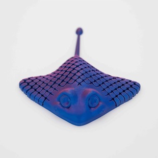 3D printing cross-border decompression toys trembles vertebral body push music toys spiral three-dimensional children's toys stall wholesale