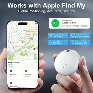 For Apple FindMy Global Anti-lost Anti-lost Child Car Pet Collar Tracking Locator GPS