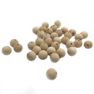 Factory wholesale wooden beads round wooden beads Hemu beads car cushion wooden beads accessories wooden beads handmade beaded material