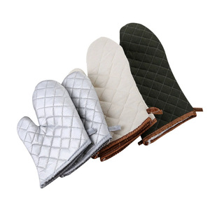 Manufacturer Direct Sale Oven Gloves, Thickeneded and High Temperature Resistant, Microwave Oven Insulation Gloves, Various Oven Gloves