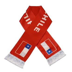 Chilean Country Scarf Flag, Export Hot-selling Fan Cheering Support Peripherals, Various Event Scarf and Shawl