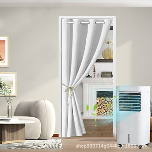Punch-free door curtain door Road privacy corridor door curtain Air conditioning temporary partition storage partition closet door curtain cross-border