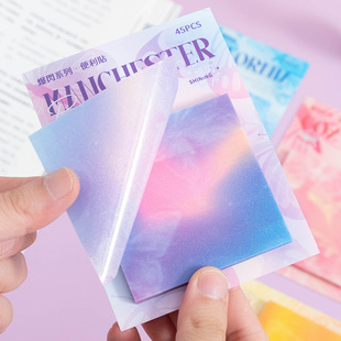 Flash Post-it Notes Transparent Post-it Notes Wrong Post-it Notes Stickers for Students with Key Markers with Adhesive Post-it Notes