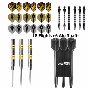 CyeeLife 22g/24g local golden plating 2BA 90% tungsten steel dart competition for hemp target