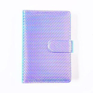 Cross-border ins Wind laser girl's heart hand book cash budget high color value small fresh loose-leaf hand book Notebook
