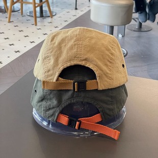 high quality Japanese Short Brim Baseball Cap Children Street Soft Brim Five-piece Sunshade Hat Student Outdoor Caps for Men