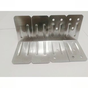 Wooden Box Corner Protector, Iron Packaging Box, Iron Sheet Anti-Collision Tray, Right-Angle Wooden Package, Anti-Collision Connector with Holes, Industrial