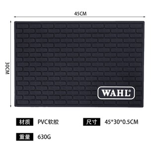 Barber shop Oil Head electric clippers pad tray desktop hairdressing scissors comb tool put silicone mat