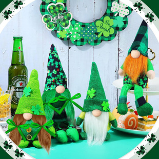 New children's handmade DIY design beard creative Forest old man ornaments pre-cut faux fur dwarf beard