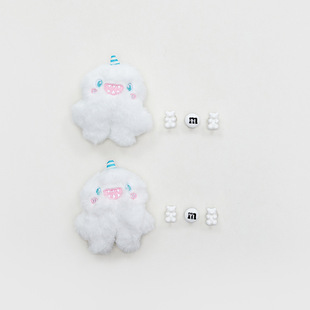 YouTune Cave Shoes Flower Creative DIY Accessories Removable Buckle Decoration Cute Cartoon Girl Heart Cool Slippers ins