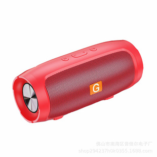 Colored light Bluetooth speaker double speaker outdoor portable subwoofer home wireless radio small mini speaker