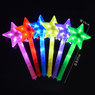 Star glow stick activity atmosphere props concert should aid stick advertising bar handheld lights glowing flash