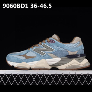 Высокое качество NB9060 Спортивные повседневные кроссовки Little Rhoe Мужская обувь Женская обувь Весенняя Совместное Черная самурайская обувь