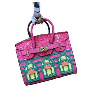 Cute Mini Bag Pendant Bag Explosive Small House Platinum Pendant Car Car Key Hanging Ornaments Hanging Bag for Women
