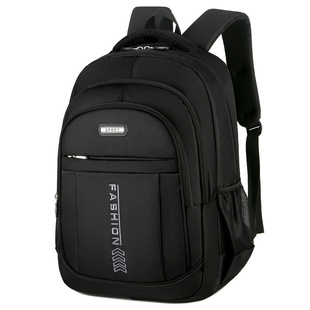 Foreign trade new Oxford cloth backpack men and women business computer backpack outdoor junior high school student travel schoolbag