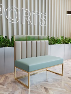 Light Luxury Internet Celebrity Cafe Wall Card Seat Sofa Milk Tea Shop Western Restaurant Barbecue Hot Pot Restaurant Dining Tables and Chairs