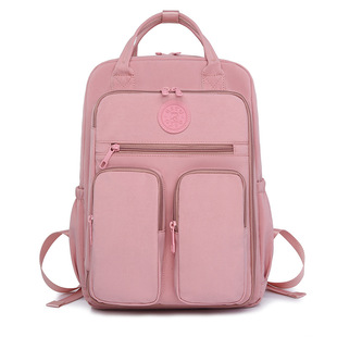 2024 cross-border large capacity mummy bag multi-functional storage maternity bag waterproof portable thermal insulation backpack maternal and infant bag
