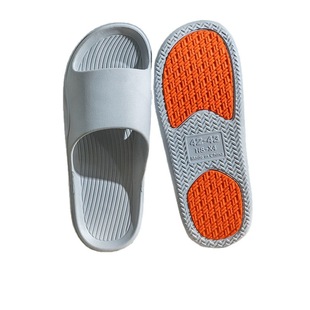 Non-slip slippers female summer indoor pregnant women elderly bathroom thick bottom lovers home can wear breathable men's slippers wholesale