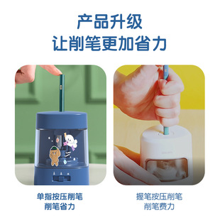 Deli 68658A Electric Pencil Sharpener Automatic Pencil Sharpener Boys Girls Pencil Sharpener Adjustable Pencil Sharpener